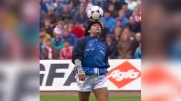 Se cumplen 35 años del histórico calentamiento de Maradona en Múnich