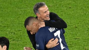 Luis Enrique sobre Mbappé: “Eso pertenece al pasado, nos centramos en el presente”