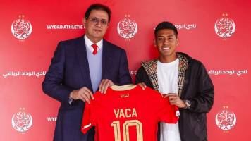 Wydad AC presentó al boliviano Ramiro Vaca como nuevo refuerzo 