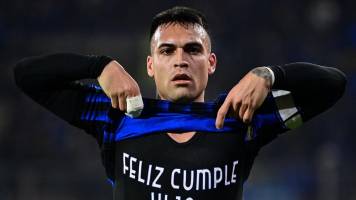 Lautaro guía al Inter a un triunfo para consolidarse como líder del fútbol italiano