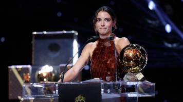 Aitana Bonmatí es ganadora del Balón de Oro por tercer año consecutivo