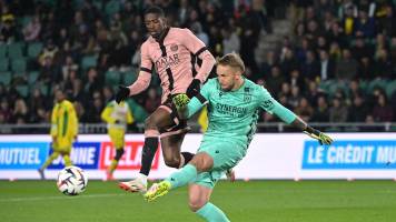 El PSG empata ante Nantes, pero sigue invicto en la liga francesa
