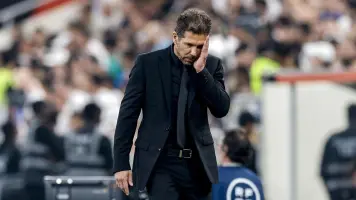 “No le puedo decir nada al equipo”, dice Simeone tras derrota del Atlético Madrid
