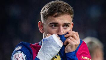 Barcelona pierde a Gavi entre cuatro y cinco meses por lesión en la rodilla