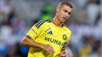 Cristiano fue sustituido y Al-Nassr terminó ganando con una remontada