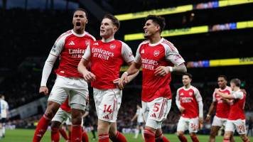 Arsenal aleja los ‘fantasmas’ tras ganar el derbi londinense ante Tottenham