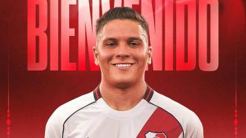 Juanfer Quintero regresa al fútbol argentino para su tercer ciclo en River