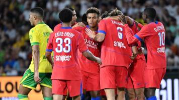 El campeón PSG se estrena con una victoria Nantes con un gol de Vitinha