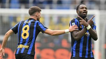 Inter remonta ‘in extremis’ a Fiorentina y se une a Lazio en la cima de Serie A