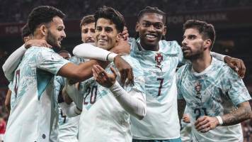 Portugal cura las heridas del abandono de Cristiano con triunfo en Dinamarca