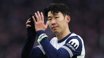 Tottenham pierde a Heung-min Son para el duelo de ida con Bodo/Glimt