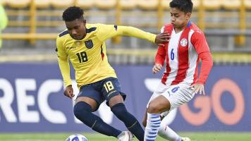 Zambrano, jugador de la selección de Ecuador sancionado por dopaje