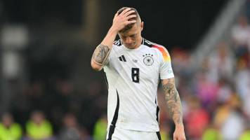 Toni Kroos tuvo una dolorosa despedida del fútbol tras la caída de Alemania