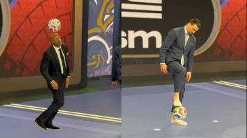 Video: Thierry Henry y Zlatan Ibrahimovic muestran su talento a pesar de los años
