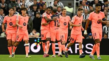 Barcelona inicia la Champions con triunfo ante Newcastle con doblete de Marcus Rashford