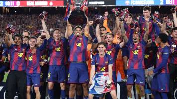Barcelona vence al Real Madrid y se consagra campeón de la Liga de España