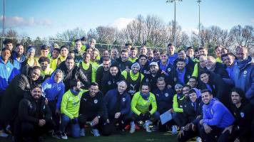 Bolívar recibió una visita ‘sorpresa’ del Manchester City en Inglaterra 