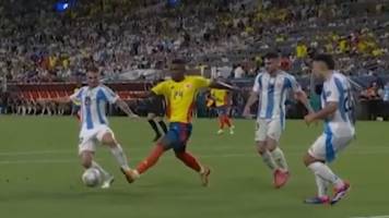 Video: La jugada que todo Colombia reclamó penal en la final de la Copa América