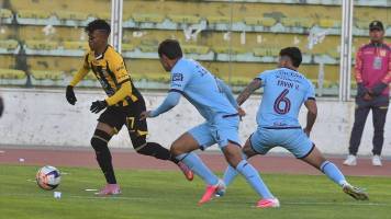 Sigue el minuto a minuto: Bolívar y The Strongest empatan 1-1, con goles de Cauteruccio y Estacio