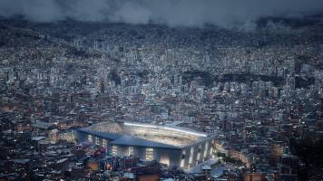 Bolívar anuncia la fecha del inicio de las obras de su nuevo estadio en Tembladerani