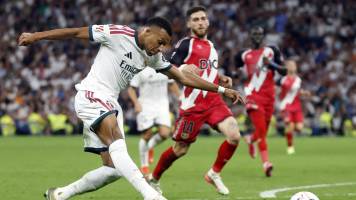 Mbappé lidera la goleada del Real Madrid al Rayo