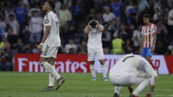 El Real Madrid empata y se aleja de la Liga española antes de visitar al Bayern