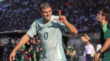 Video: Berterame marcó el 1-0 para México tras error de Carlos Lampe