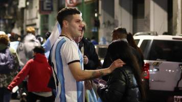 Al menos tres muertos en Argentina durante la final del Mundial e incidentes posteriores