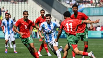 Fútbol olímpico: Argentina pierde con Marruecos en un partido de escándalo