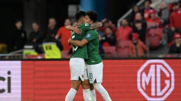 Algarañaz y Terceros, los goles de la histórica victoria de Bolivia en Santiago