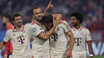 El Bayern de Múnich aplasta al Dinamo Zagreb 9-2 en Champions League