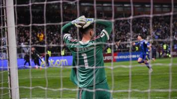 Italia verá su tercer Mundial consecutivo por televisión, hito para Bosnia