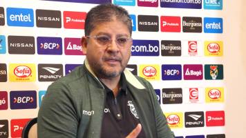 Villegas dice que Bolivia inicia nuevo proceso con meta de clasificarse al Mundial 2030