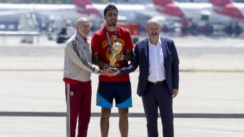 Música, animación y espectáculo para agasajar a los campeones del mundo