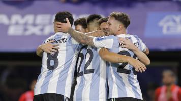 Con un golazo de Lautaro Martínez, Argentina venció por la mínima diferencia a Perú