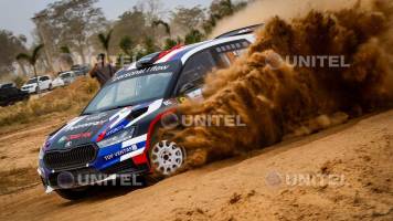 Video: El fuerte vuelco del paraguayo Miguel Zaldívar en el Rally Codasur 2024