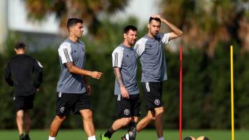 Reencuentro: Suárez ya entrena con Messi, Busquets y Alba en el Inter Miami