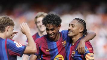 Lamine Yamal lidera la goleada 5-0 del Barcelona al Valencia