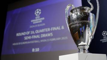 Así quedaron los duelos en los octavos de la Champions League 