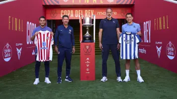 Llegó el día: Atlético-Real Sociedad, pasión, presión e ilusión en La Cartuja