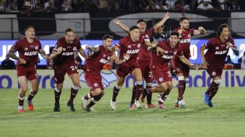 Lanús es campeón de la Copa Sudamericana tras vencer a Mineiro en penales
