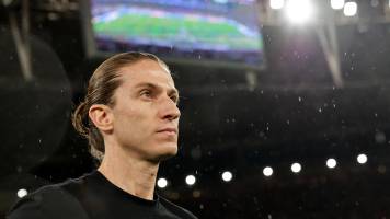 El brasileño Flamengo despide a su entrenador Filipe Luís