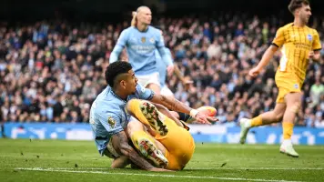 Manchester City tropieza de nuevo al empatar en casa con el Brighton