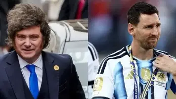 De Milei a Messi: “Te acompañamos en el camino que elijas seguir”