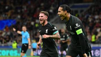 Liverpool conquista San Siro en el clásico europeo ante el Milan