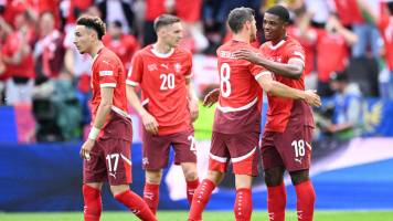 Suiza suma un triunfo en la Euro tras doblegar a Hungría por 3-1
