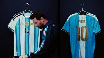 “Una camiseta para toda la vida”: Messi presenta la polera oficial para su despedida