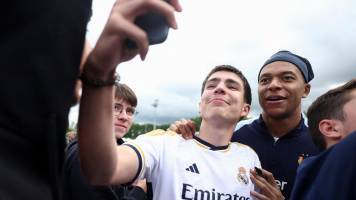 Todo listo para la presentación de Kylian Mbappé en Real Madrid