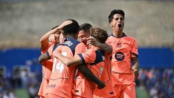 El Barcelona acaricia el título de Liga tras ganar en Getafe