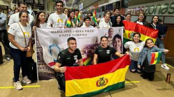 Partió con ilusión: la boliviana Maria José Ribera apunta a dar la sorpresa en los JJOO de París